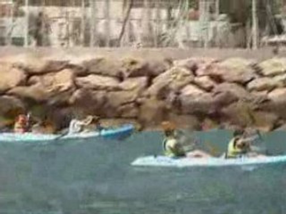 KAYAK DE MER 15 avril 08 menton clsh