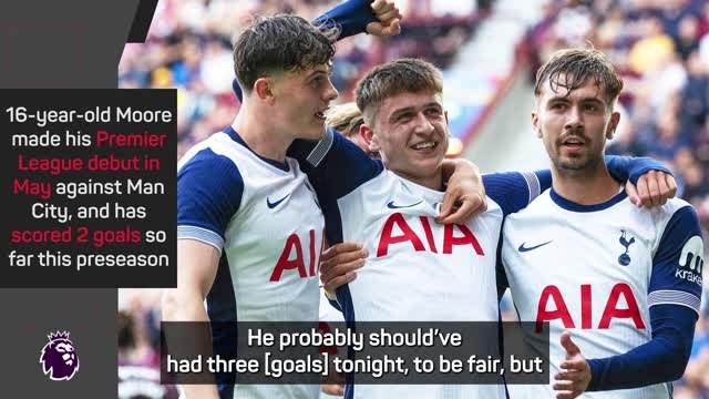 Postecoglou hails Mikey Moore display