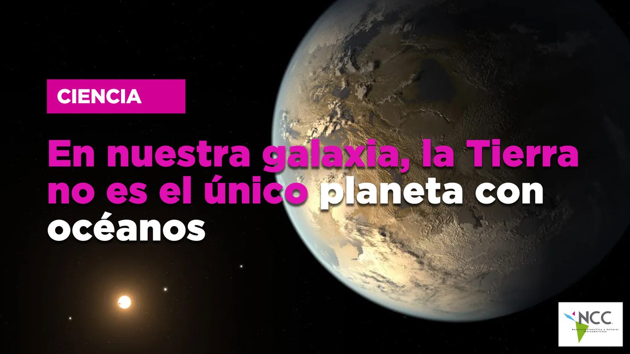 En nuestra galaxia, la Tierra no es el único planeta con océanos