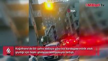 İstanbul'da sokakta “mini etek” kavgası