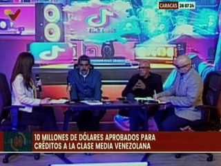 Presidente Nicolás Maduro aprueba créditos para la clase media venezolana