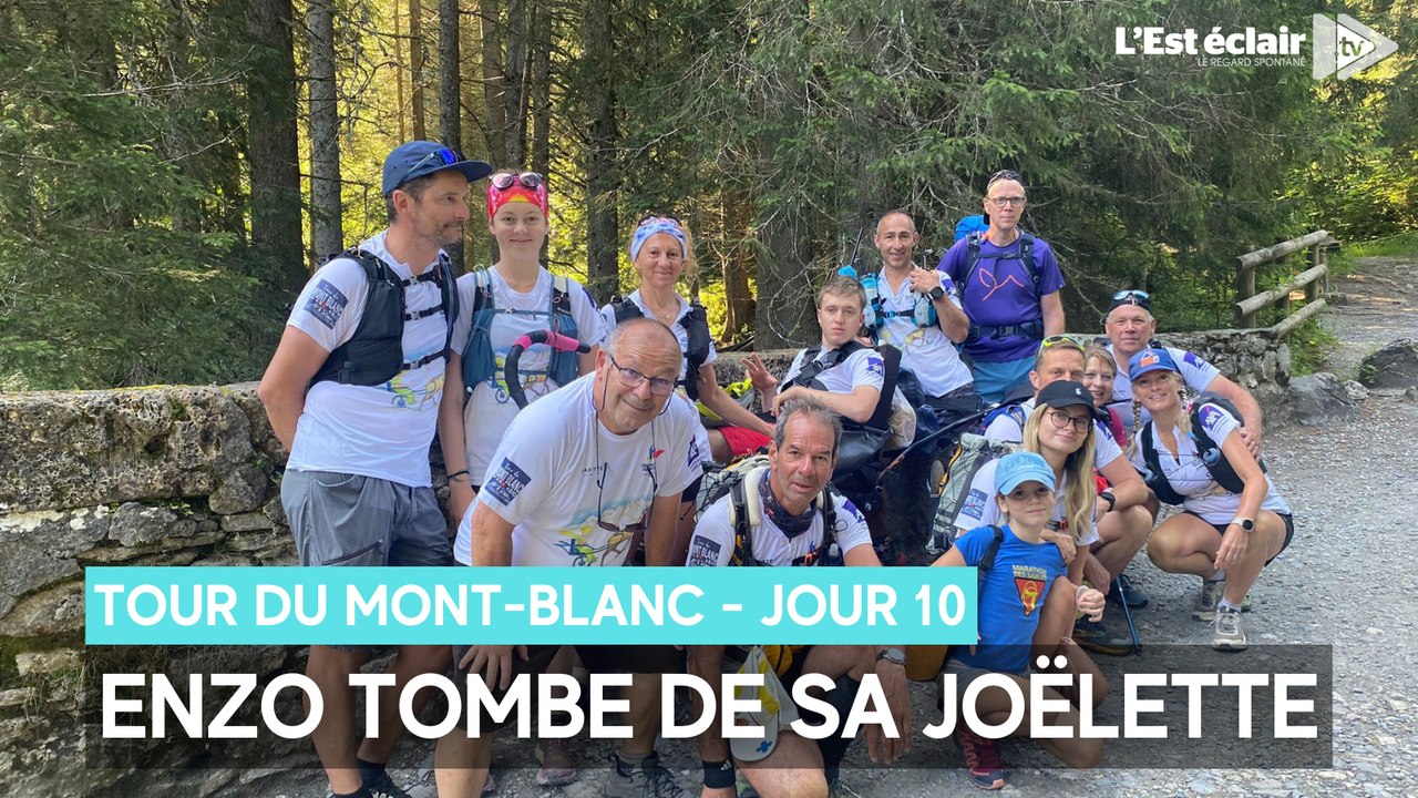 Tour du mont-blanc en fauteuil roulant, jour 10 : Enzo tombe de sa joëlette