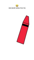 The white crayon finally feels needed