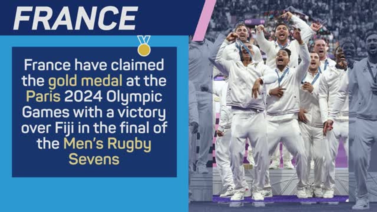 Medal Alert - France get gold with win over Fiji
