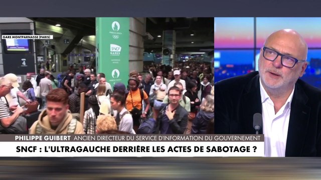 «L’hypothèse d’une ingérence ne doit pas être écartée» dans le cadre des actes de sabotage sur le réseau SNCF selon Philippe Guibert