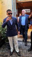 Nick Jonas à la soirée Ralph Lauren à Paris