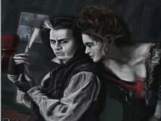 Sweeney todd speed painting by Damien Rowe