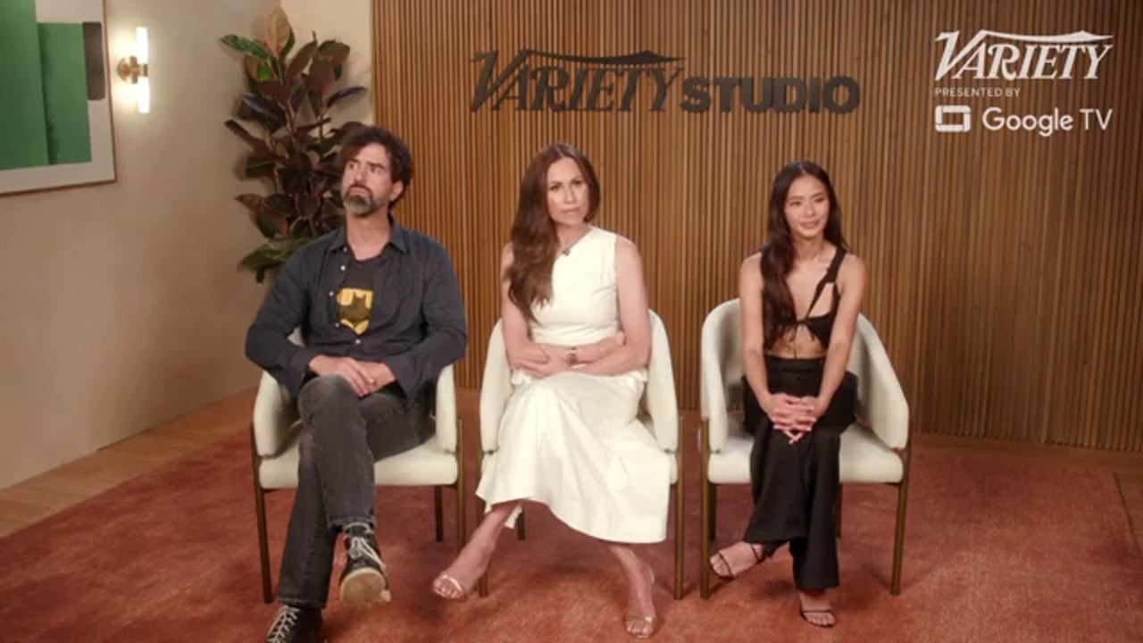 Minnie Driver on Playing Penguin in 'Batman: Caped Crusader' | Variety Studio presented by Google TV