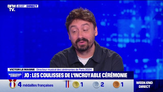 Il y a eu des adaptations : Victor Le Masne, directeur musical des cérémonies des JO de Paris 2024 revient sur les modifications du spectacle d'ouverture