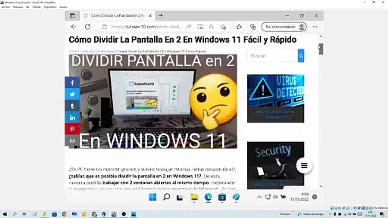 ➗ Como PONER DOS VENTANAS en la PANTALLA WINDOWS 11 (DIVIDIR PANTALLA de WINDOWS 11)