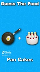 Guess the Food by Emoji  #viral #shorts #shortsfeed