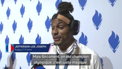 Paris 2024 - Joseph : “On est champion olympique, c’est juste magique”
