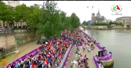 Des scènes outrageantes et blasphématoires marquent la cérémonie d'ouverture des #Paris2024 selon la télévision publique algérienne