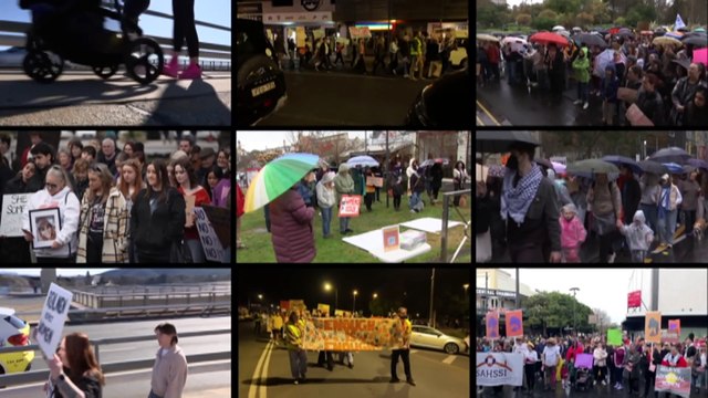 National rallies against gendered violence hear demands to end culture of victim-blaming as murder number rises