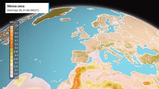 Para além da trovoada e da chuva que se adivinham, também as poeiras do Saara vão voltar a Portugal
