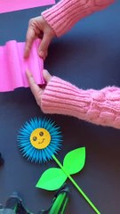 Paper flower for kids- Kids Craft _shorts(720P_HD)