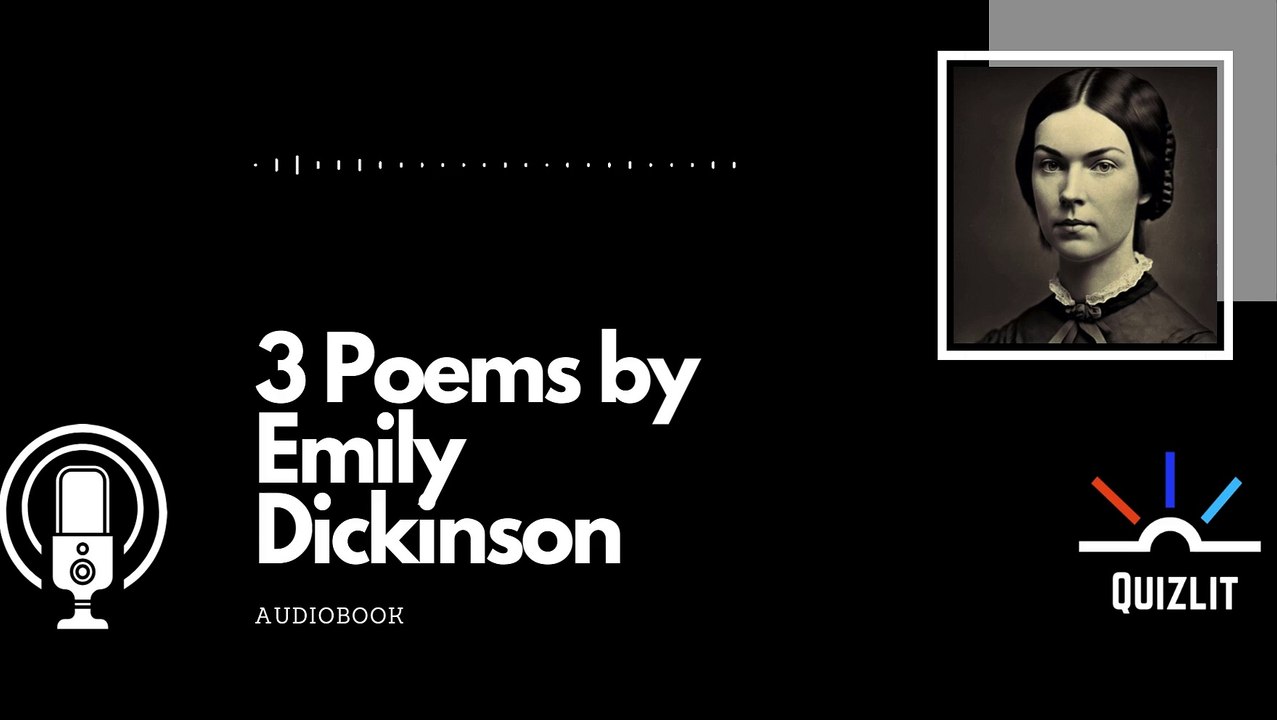 3 Poems by Emily Dickinson - Poetry - Audiobook