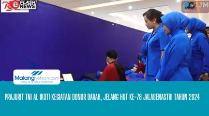 Prajurit TNI AL Ikuti Kegiatan Donor Darah, Jelang HUT Ke-78 Jalasenastri Tahun 2024
