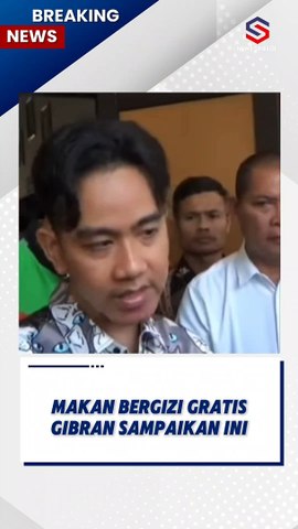 Uji Coba Makan Bergizi Gratis, Gibran Sampaikan ini