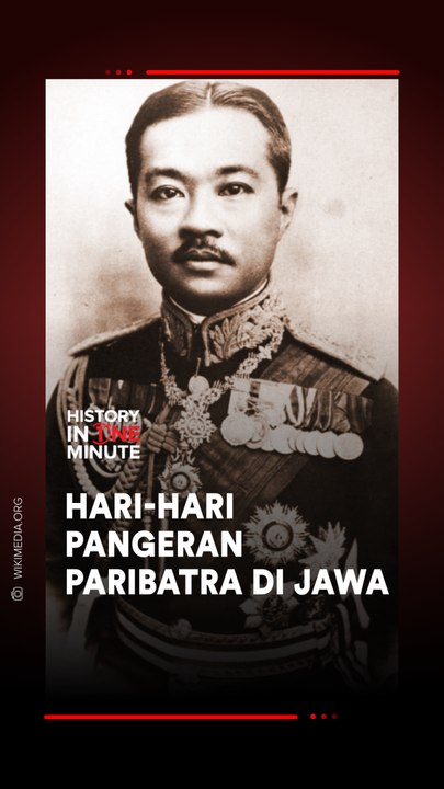Hari-hari Pangeran Paribatra di Jawa