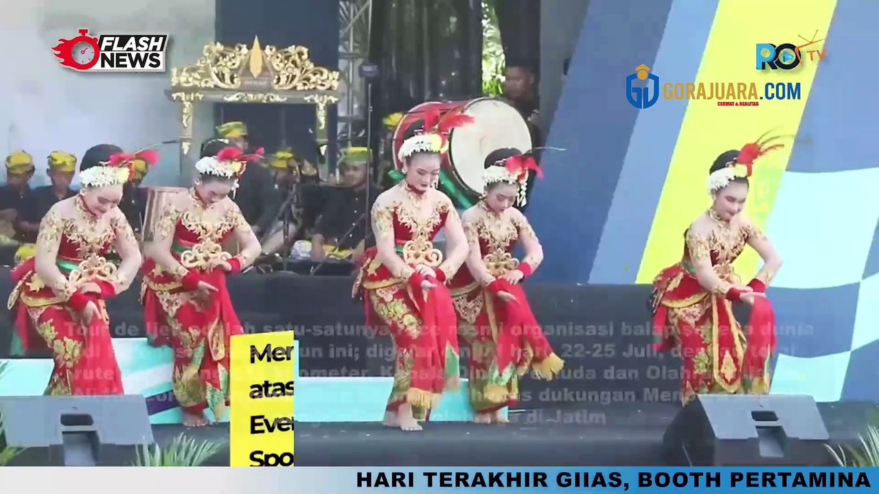 MENPORA DITO HADIRI TOUR DE BANYUWANGI IJEN 2024-ETAPE 1