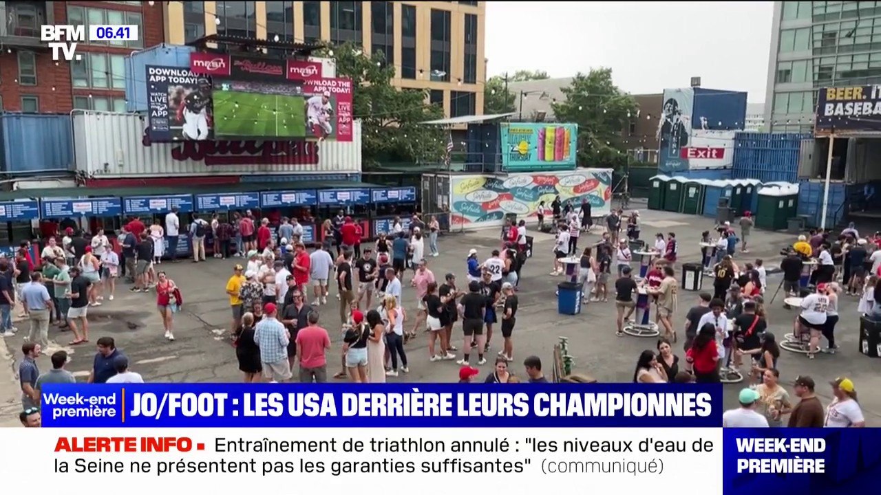 JO: plongée au coeur d'une fan zone aux États-Unis, les américains derrière leurs athlètes
