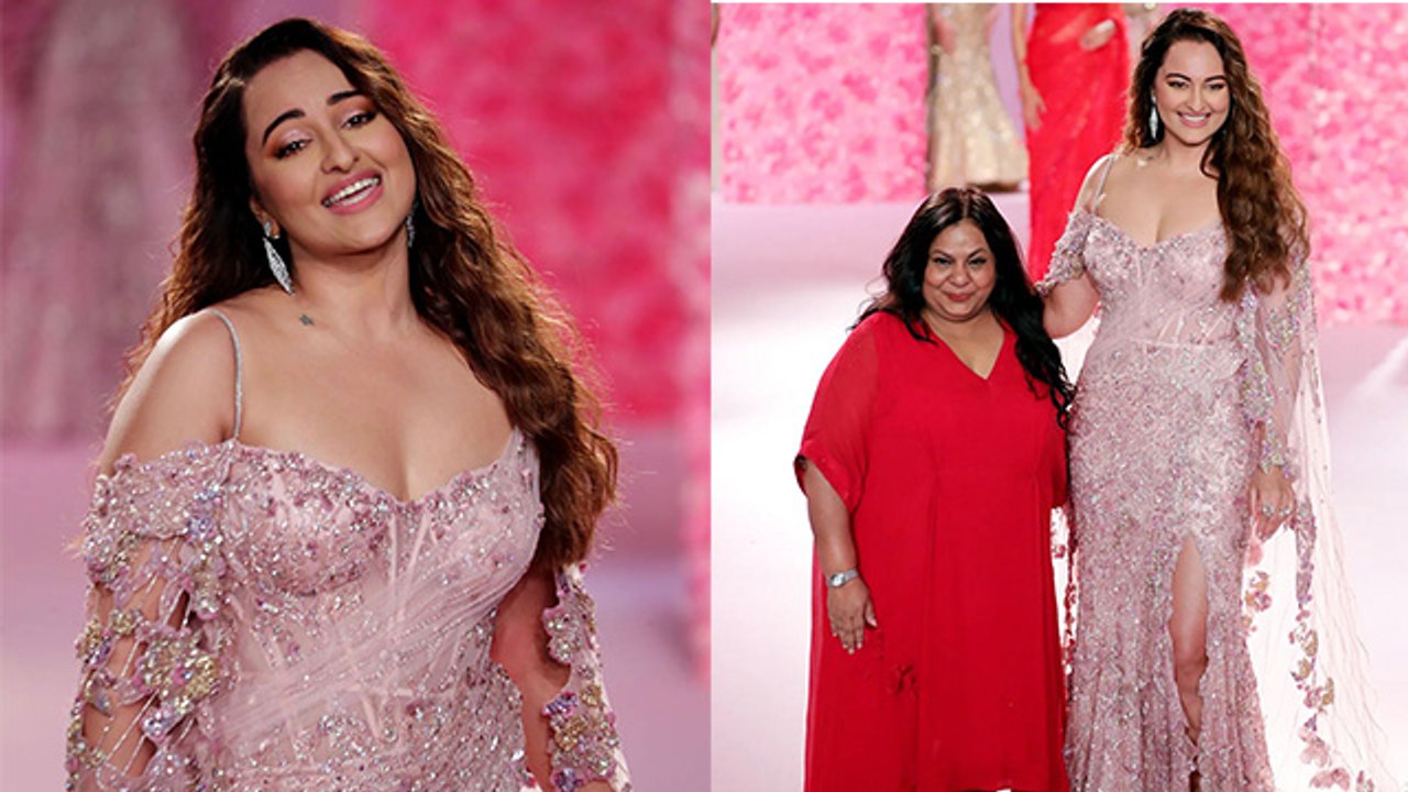 Sonakshi Sinha After Marriage With Zaheer Iqbal First Ramp Walk Video Viral, Public Reaction