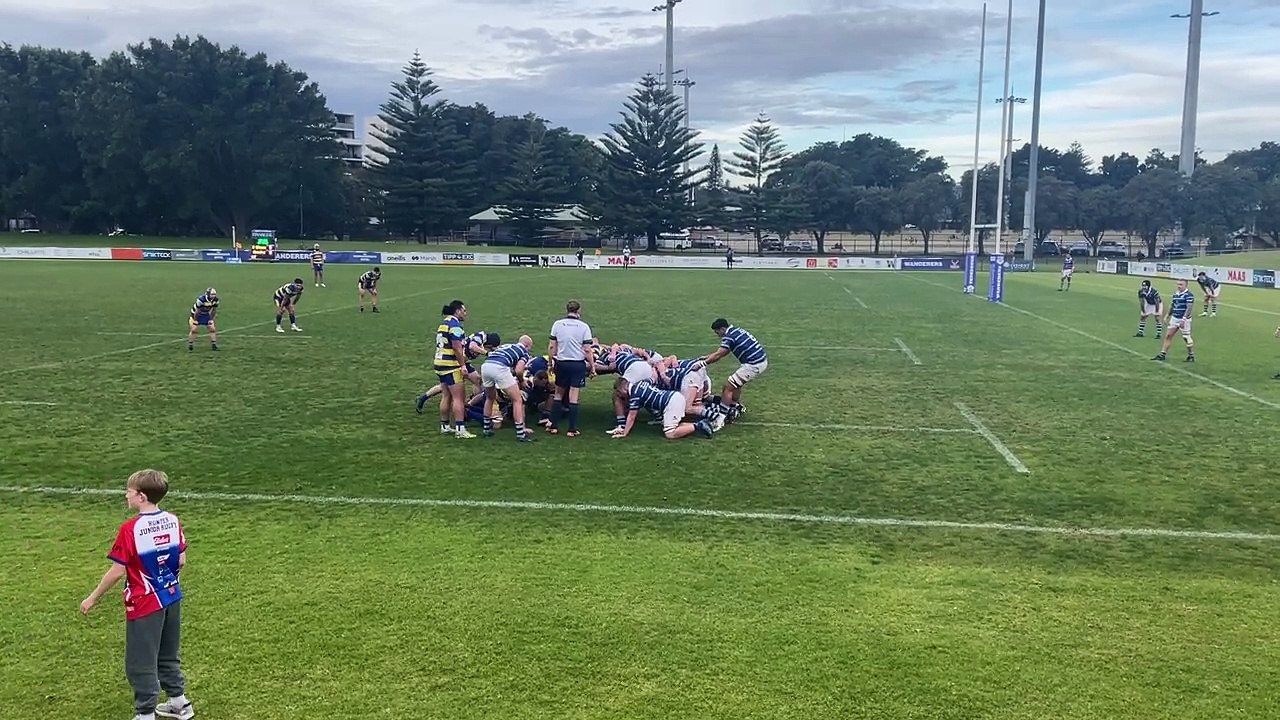 Hunter rugby Hamilton scrum, Newcastle Herald, July 27, 2024 video