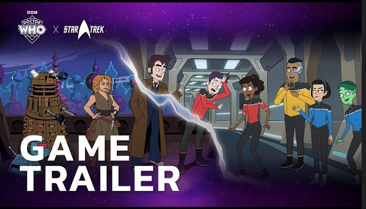 Star Trek: Lower Decks x Doctor Who: Lost in Time | Crossover Game Trailer - StarTrek.com