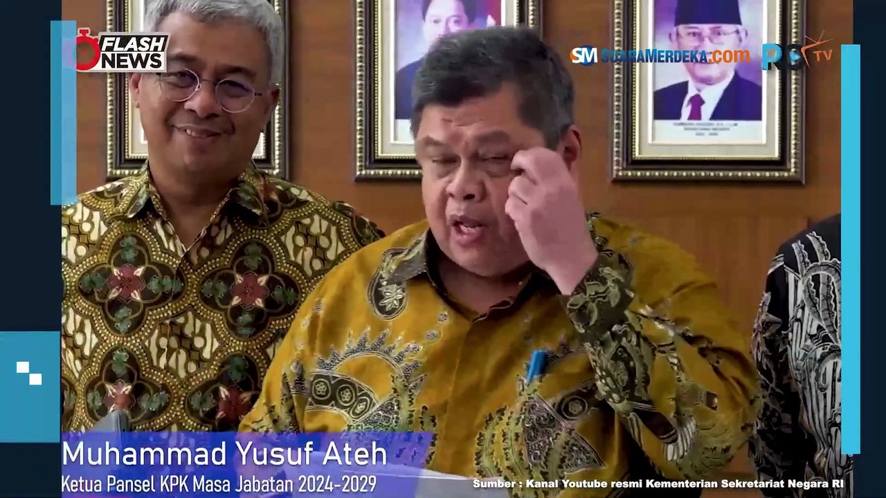 Pansel Capim dan Dewas KPK 2024-2029 Umumkan 382 Nama Pendaftar Lulus Seleksi Administrasi
