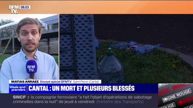 Effondrement d'une terrasse dans le Cantal: la victime est une femme de 69 ans, toujours quatre blessés en urgence absolue
