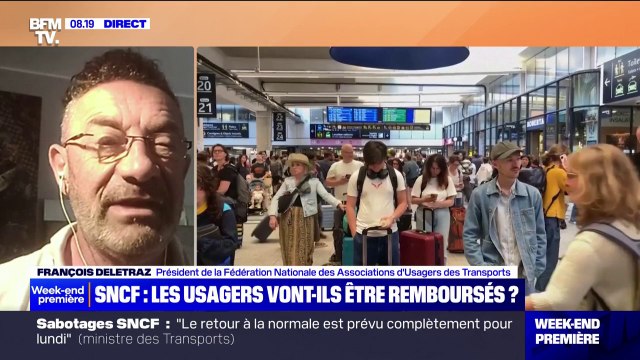Sabotages des lignes SNCF: Ç'est très très compliqué de se faire rembourser pour les usagers touchés