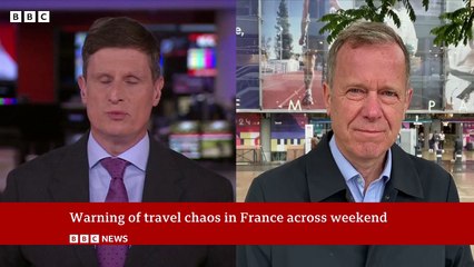 France travel disruption to last all weekend after arson attacks - BBC News