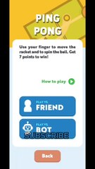 Playing Ping Pong Game In 2 Players Game