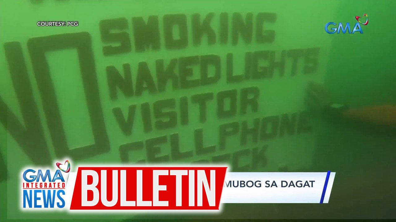 Isa pang motor tanker, lumubog sa dagat sa Mariveles, Bataan | GMA Integrated News Bulletin