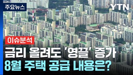 금리 올려도 주담대 증가...8월 주택 공급 내용은? / YTN