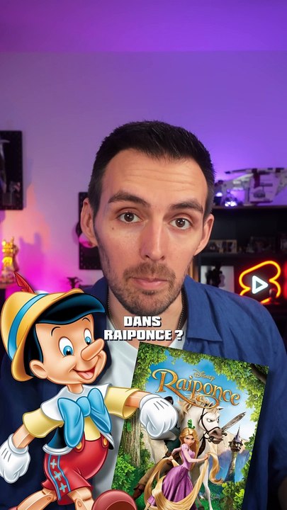 Pourquoi Pinocchio est Caché dans Raiponce ?