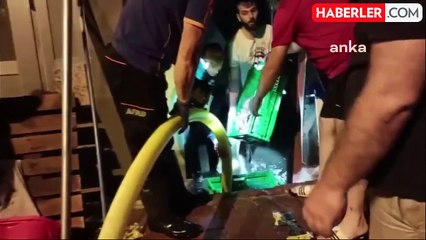 Sinop'ta Kınık Deresi Taşkınları