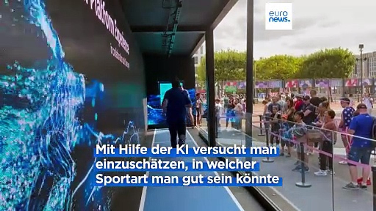 Olympische Spiele in Paris: AI versucht zukünftige Champions zu finden