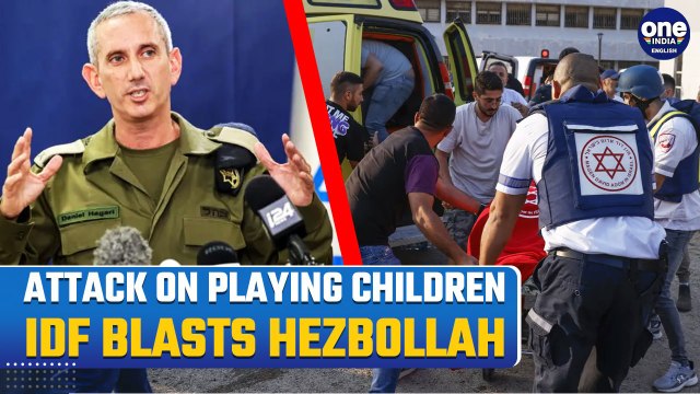 Hezbollah Rocket Kills 12 Children Playing Soccer in Golan Heights: IDF Condemns the Civilian Attack