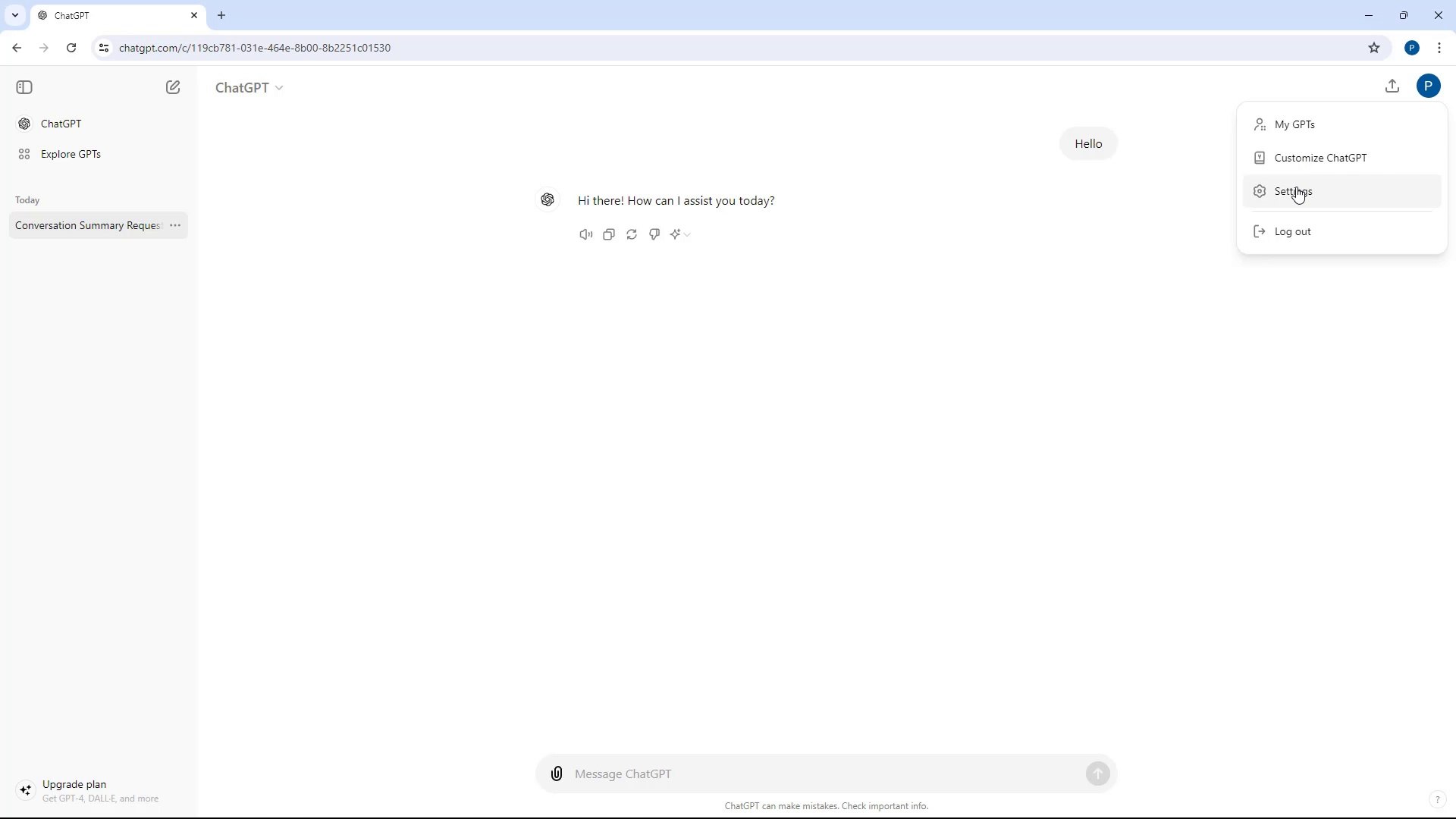 ⁣ChatGPT Course Section 2 ChatGPT Interface