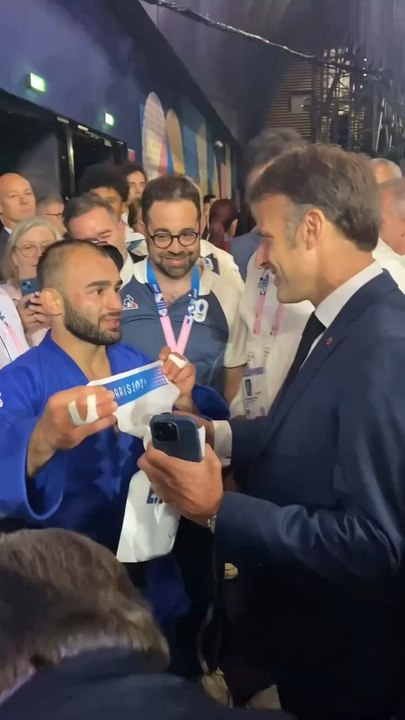 L’ex #réfugié Luka Mkheidze, né en 1996 à #Tbilissi, en #Géorgie. #Naturalisé, le neo #judoka #français médaille d’argent dans la catégorie des moins de 60 kg aux Jo #lukamkheidze