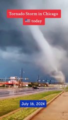 Today storm in USA Chicago state very dangerous storn in 2024 in the world|The 2024 dangerous storn