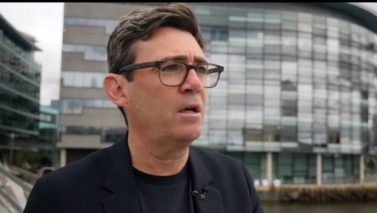 Andy Burnham claims Manchester Airport altercation footage ‘doesn’t show full event’
