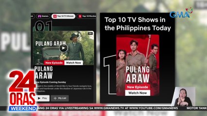 24 Oras Weekend Part 3 - Mga tuta pinakakain umano sa sawa; problema sa alipunga at leptospirosis; "Pulang Araw" trending uli; atbp.
