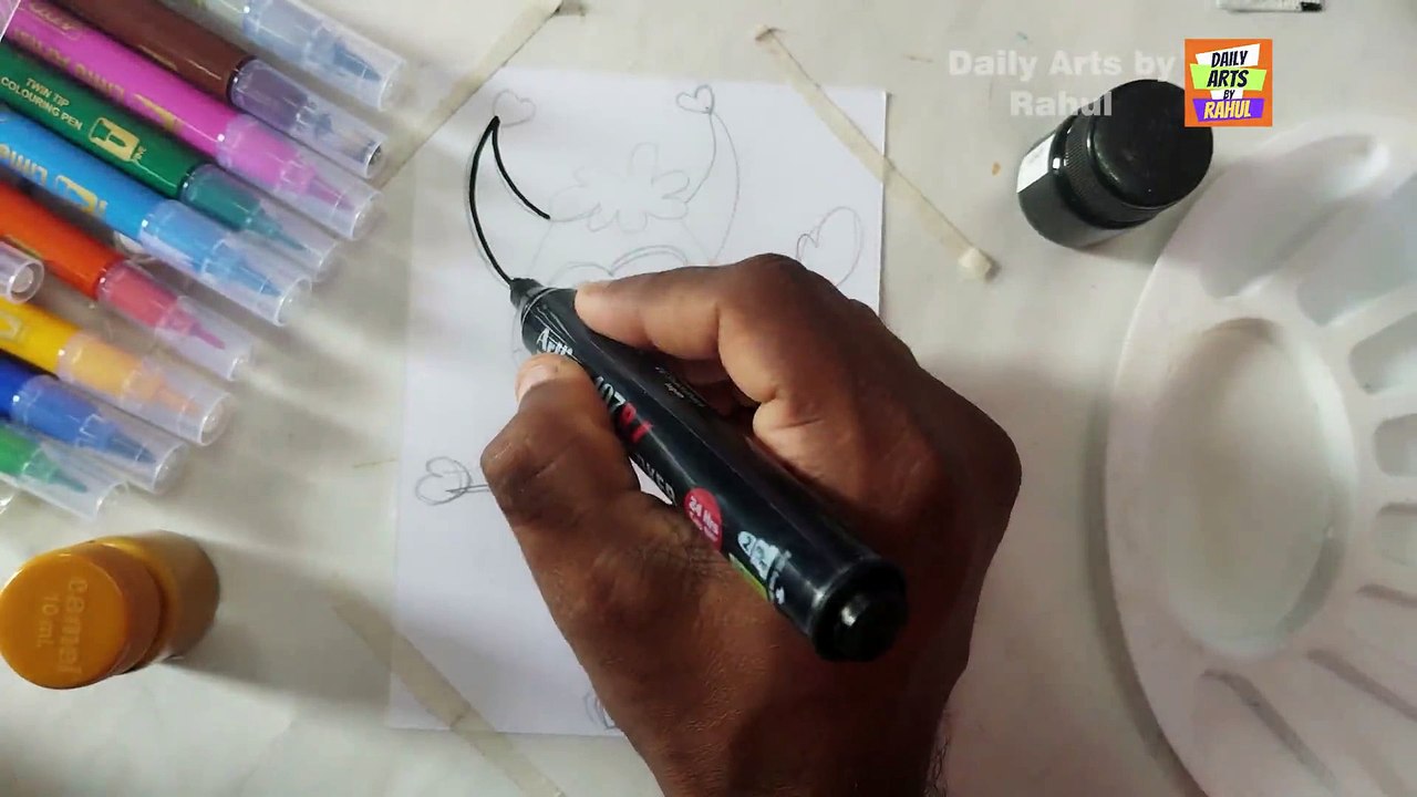 Funny Cow Drawing Painting and Coloring For kids Toddlers