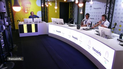 Antoine Dupont et Aaron Grandidier sur franceinfo