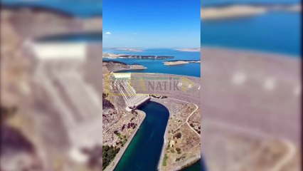 Atatürk Barajı görenleri büyülüyor!