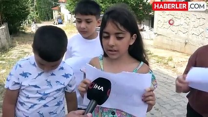 Köye oyun parkı isteyen çocuklara Bakan Kurum'dan müjde