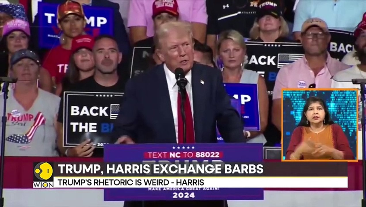 US elections- Harris says she is 'underdog,' Trump goes on offence - Latest News - WION